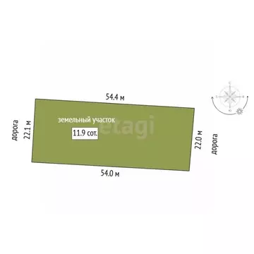 Участок в Тюменская область, Тюмень Ясень садовое товарищество, ул. ...