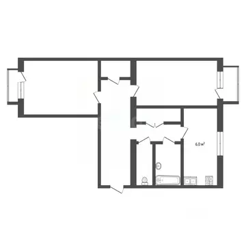 2-к кв. Севастополь ул. Хрулева, 5 (53.0 м)