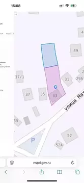 Участок в Ставропольский край, Ставрополь №26 мкр, ул. Матросова (9.78 ...