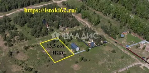 Участок в Рязанская область, Спасский район, Панинское с/пос, д. ...