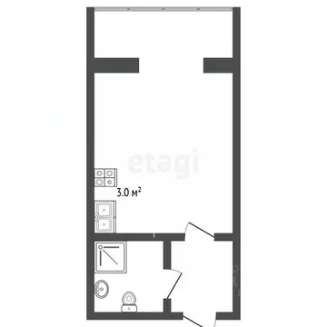 1-к кв. Ставропольский край, Ессентуки ул. Фридриха Энгельса (18.5 м)
