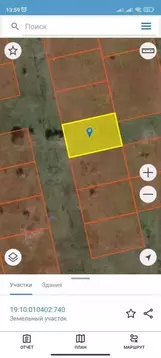 Участок в Хакасия, Усть-Абакан рп ул. Земляничная (6.0 сот.)