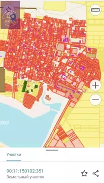 Участок в Крым, Сакский район, с. Молочное ул. Конрадская, 10 (8.0 ...