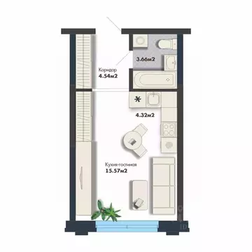 Студия Свердловская область, Екатеринбург Премиум Кварталы Маяковка ...