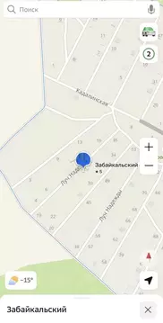 Участок в Бурятия, Улан-Удэ Забайкальский мкр, ул. Луч Надежды (7.58 ...