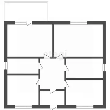 Дом в Ярославская область, Некрасовское рп ул. Кооперативная, 10 (130 ...
