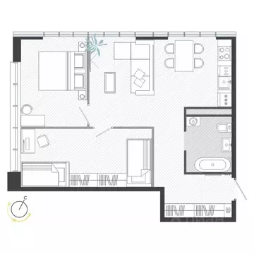 3-к кв. Приморский край, Владивосток ул. Нейбута (61.57 м)