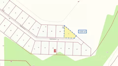 Участок в Москва д. Ширяево, аллея Березовая, 25 (12.0 сот.)
