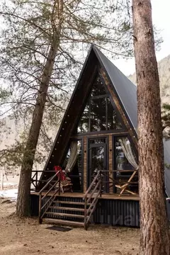 Дом в Карачаево-Черкесия, Зеленчукский район, с. Архыз ул. Лесная, 11А ...