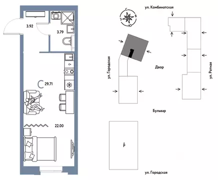 Студия Свердловская область, Екатеринбург муниципальное образование, ...