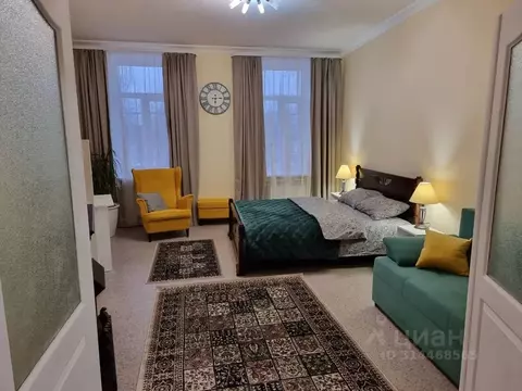 1-к кв. Псковская область, Псков ул. Герцена, 4 (50.0 м)