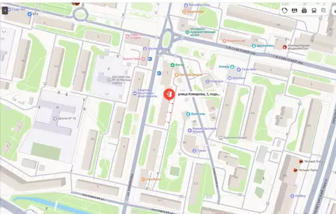 Свободной планировки кв. Московская область, Щелково ул. Комарова, 3 ...