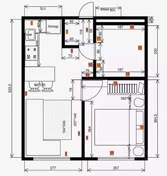 2-к кв. Москва Новохохловская ул., 15к2 (40.0 м)