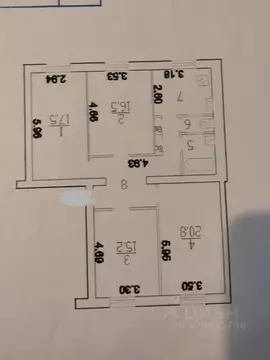 Комната Москва Дмитровское ш., 40К1 (15.2 м)