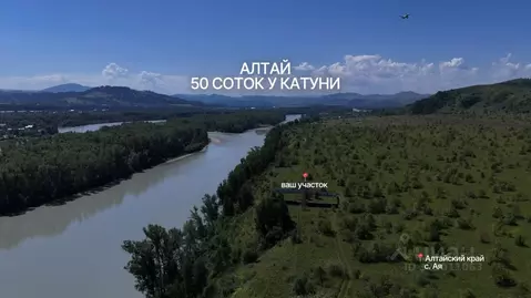 Участок в Алтайский край, Алтайский район, Айский сельсовет  (50.0 ...