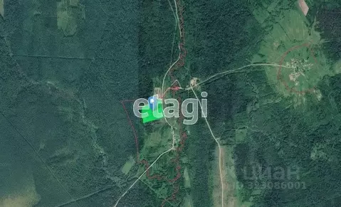 Участок в Вологодская область, Кирилловский муниципальный округ, д. ...