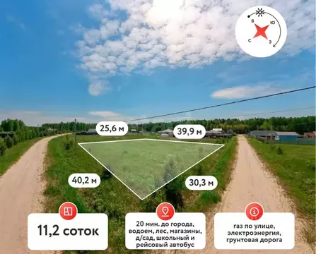 Участок в Тюменская область, Тюменский район, д. Якуши, Сан Вилладж кп ...