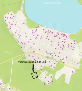 Участок в Ленинградская область, Приозерский район, Ларионовское ...