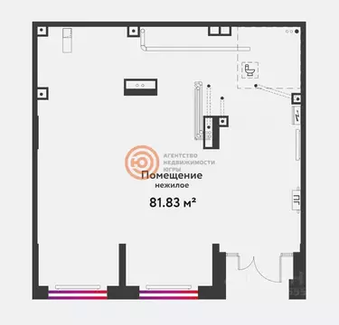 Помещение свободного назначения в Тюменская область, Тюмень ул. 50 лет ...