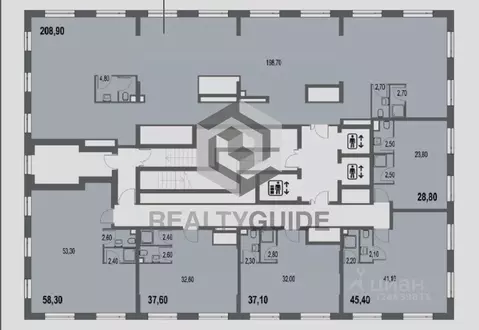 Офис в Москва ул. Академика Челомея, 1А (209 м)