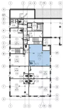 Помещение свободного назначения в Санкт-Петербург ул. Курчатова (79 м)