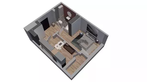 1-к кв. Ростовская область, Батайск ул. Ушинского, 27Ак2 (35.3 м)