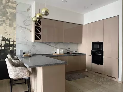 2-к кв. Москва 1-й Красногвардейский проезд, 22с1 (68.0 м)