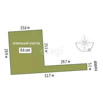 Участок в Тюменский муниципальный округ, деревня Ушакова, Первоцветная ...