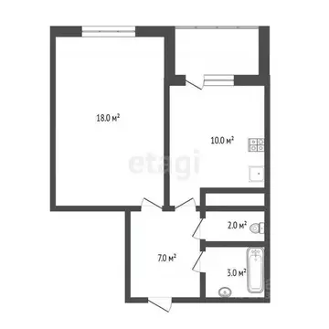 1-к кв. Тюменская область, Тюмень Войновка мкр, ул. Энергостроителей, ...