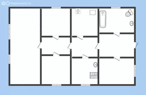 Дом в село Тетеринское, Комсомольская улица (60 м)