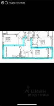 1-комнатная квартира: Воронеж, Краснознамённая улица, 109/1 (50.3 м)