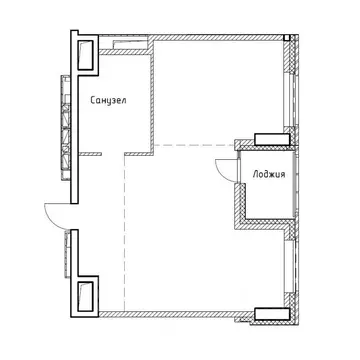 2-к кв. Приморский край, Владивосток ул. Сочинская, 17 (57.4 м)