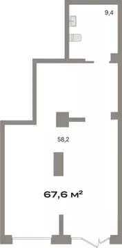 Помещение свободного назначения (67.58 м)