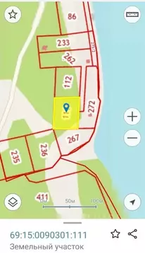 Участок в Тверская область, Конаковский муниципальный округ, д. Бабня ...