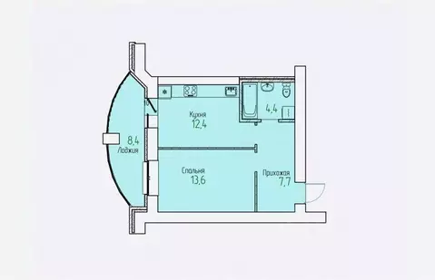 1-к кв. Кировская область, Киров Полевая ул., 11 (42.3 м)