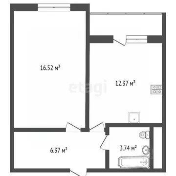 1-к кв. Москва Совхозная ул., 10Б (39.91 м)