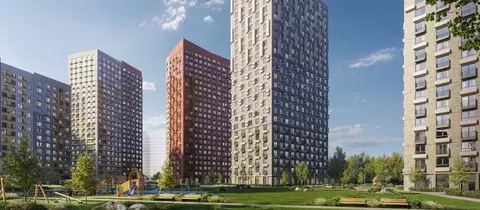 3-к кв. Московская область, Мытищи Яуза Парк жилой комплекс, к10 (83.8 ...