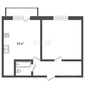 1-к кв. Забайкальский край, Чита пос. Текстильщиков, 4-й мкр, 42 (36.0 ...