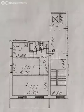 2-комнатная квартира: Иркутск, Байкальская улица, 182 (47.3 м)