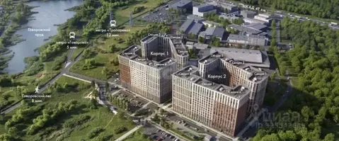 2-к кв. Москва № 3 кв-л, 6к2 (39.58 м)