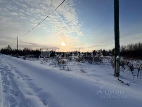 Участок в Тюменская область, Тюменский муниципальный округ, д. ...