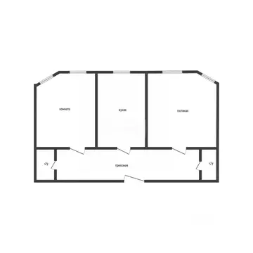 3-к кв. Тверская область, Тверь ул. 2-я Красина, 80 (90.0 м)