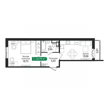 1-к кв. Ленинградская область, Сертолово Всеволожский район, Сертолово ...