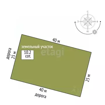 Участок в Костромская область, Кострома ул. Николая Тараканова, 9 ...