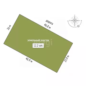 Участок в Коми, Сосногорск г. Сосногорск муниципальное образование, ...