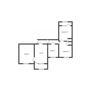 3-к кв. Краснодарский край, Краснодар ул. Имени Дмитрия Благоева, 48 ...