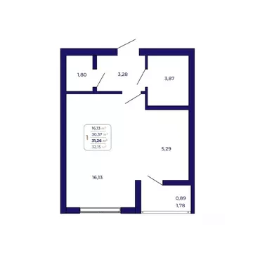 1-к кв. Башкортостан, Уфа Затон-Восточный жилрайон, Паруса жилой ...