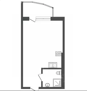 Квартира-студия: Анапа, Пионерский проспект, 274Б (30 м)