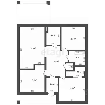 Дом в Ростовская область, Аксайский район, Большелогское с/пос, пос. ...