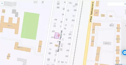 Участок в Амурская область, Благовещенск Восточный пер., 10 (6.0 сот.)